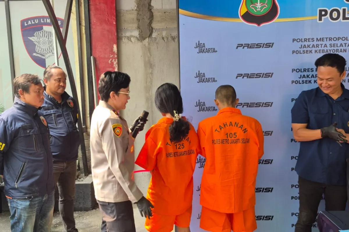 Bawa Balita Biar Iba, Pasutri Curanmor di Jaksel Ditangkap Polisi