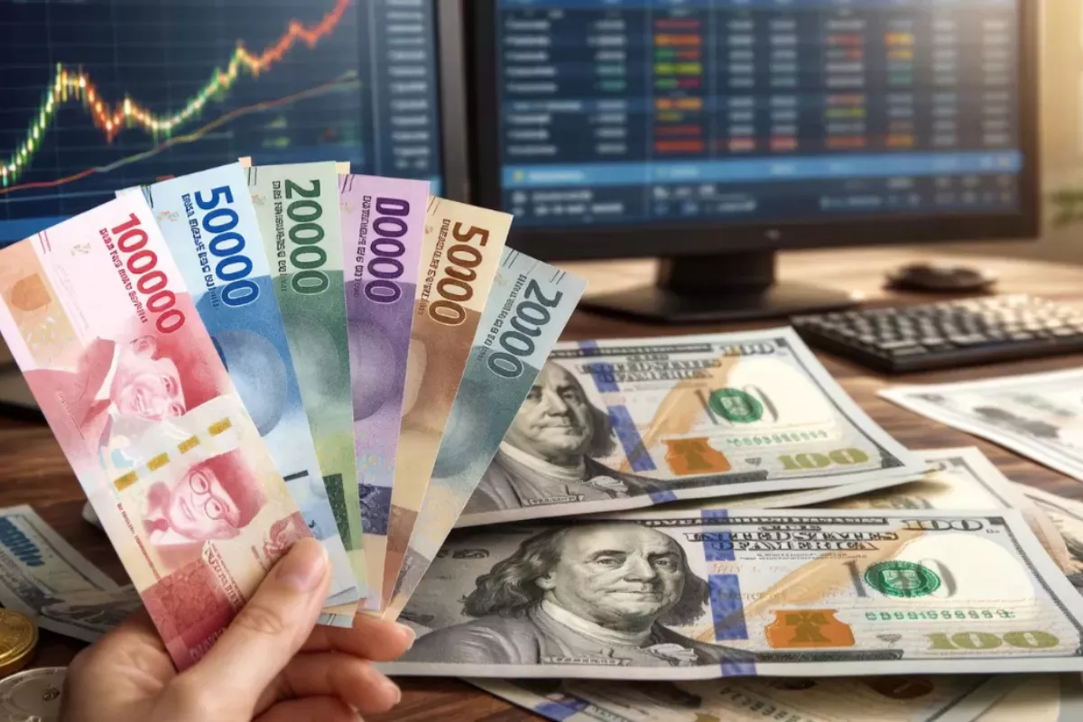 Rupiah Menguat Tinggalkan Level Rp 17.997 per Dolar AS