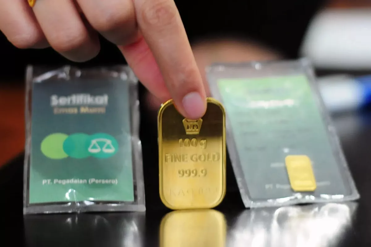 Harga Emas Pegadaian 15 Juni 2026 Antam Masih Paling Tertinggi
