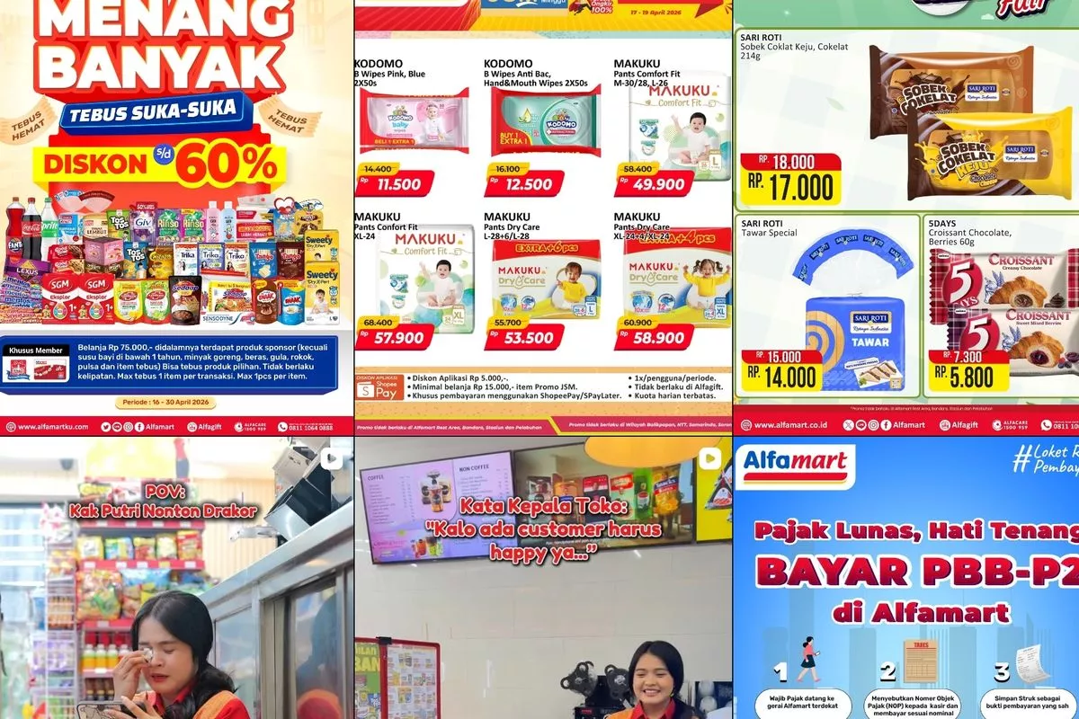 Promo Alfamart Hari Ini 21 April 2026 Spesial Hari Kartini Tiba