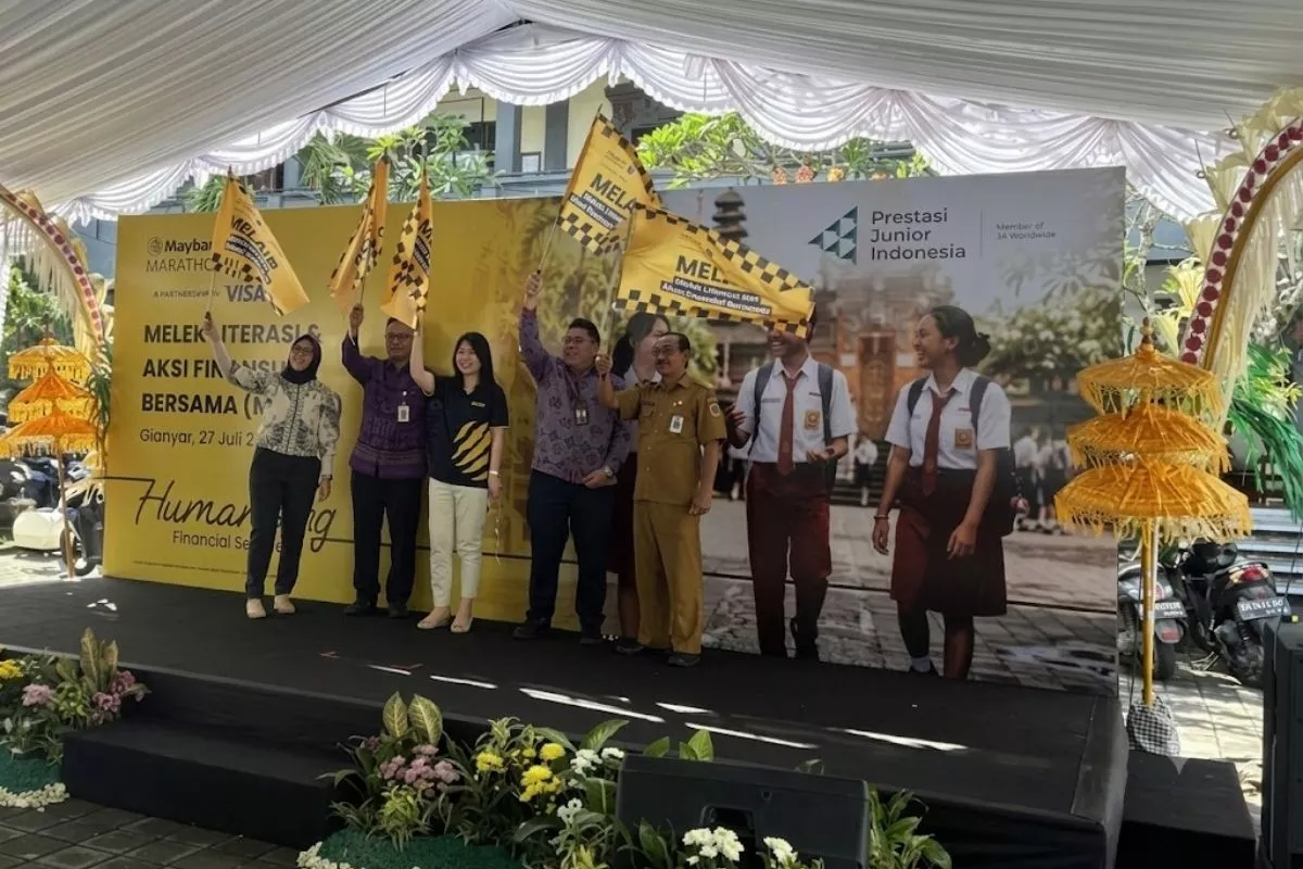 Program MELAIB Maybank Dorong Literasi Finansial Pelajar Bali