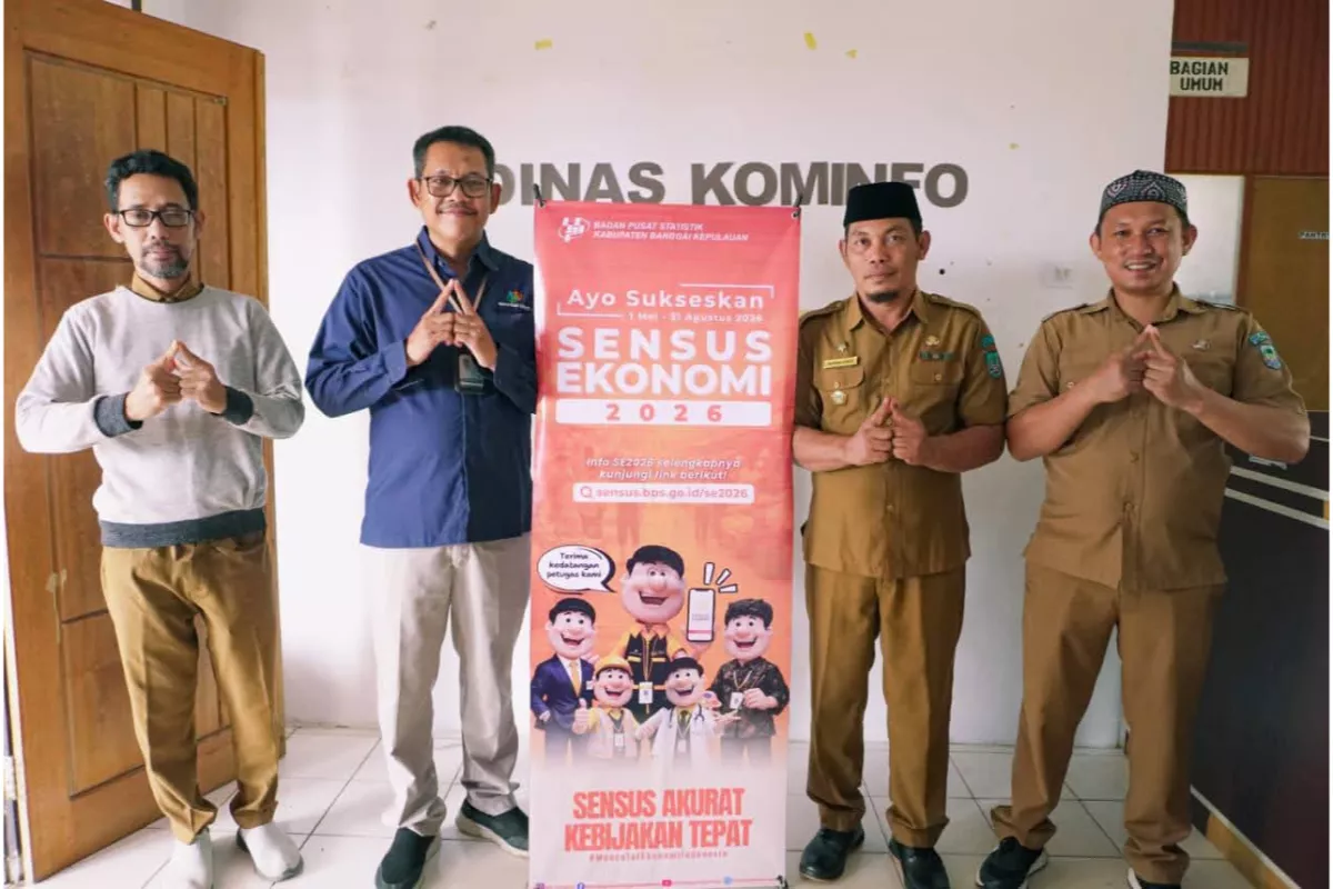Kolaborasi BPS-Pemkab Bangkep Demi Akurasi Sensus Ekonomi 2026