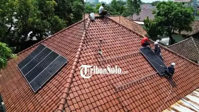Korem 074 Warastratama Pasang Panel Surya dan Berhasil Hemat Listrik 70 Persen