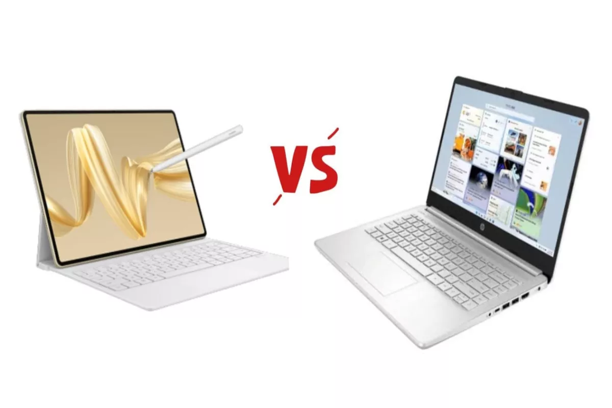 Pilih tablet vs laptop: mana lebih efektif untuk kerja mobile