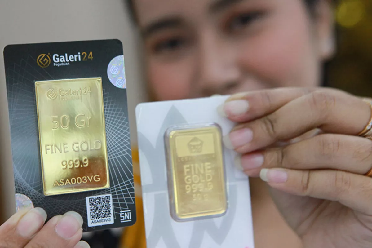 Harga Emas UBS, Antam, serta Galeri24 Serempak Melemah Hari Ini
