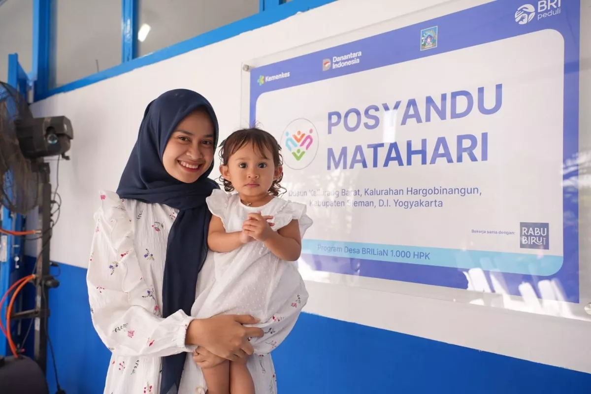 Penguatan Kesehatan Ibu dan Anak via Posyandu Matahari oleh BRI Peduli