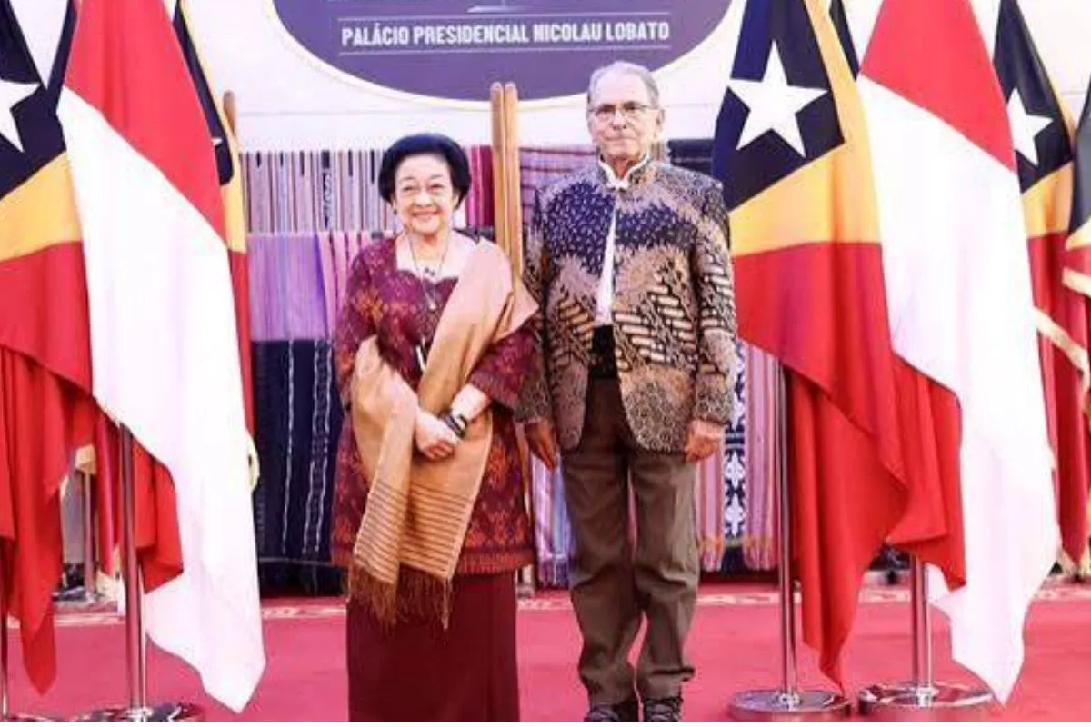 Megawati Kunjungi Timor Leste, Terima Penghargaan Grand Collar