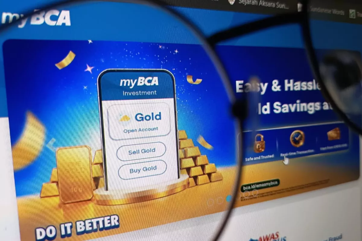 BCA Dan Pegadaian Hadirkan Layanan Tabungan Emas Digital Di myBCA Ini.