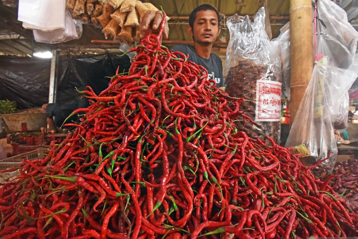Jelang Iduladha, Cabai Merah Tembus Rp120 Ribu di Kota Sukabumi