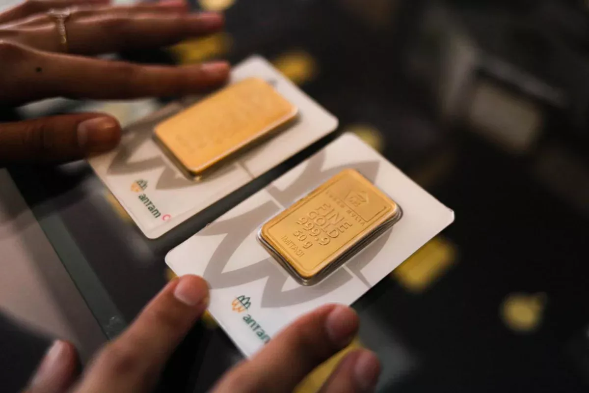 Emas Antam Ambles Rp 24 Ribu Jadi Rp 2.689.000 Per Gram