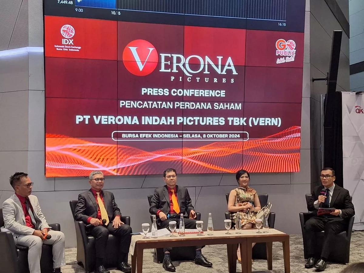 Emiten VERN Bidik 3 Juta Penonton lewat Tiga Film Baru pada 2026