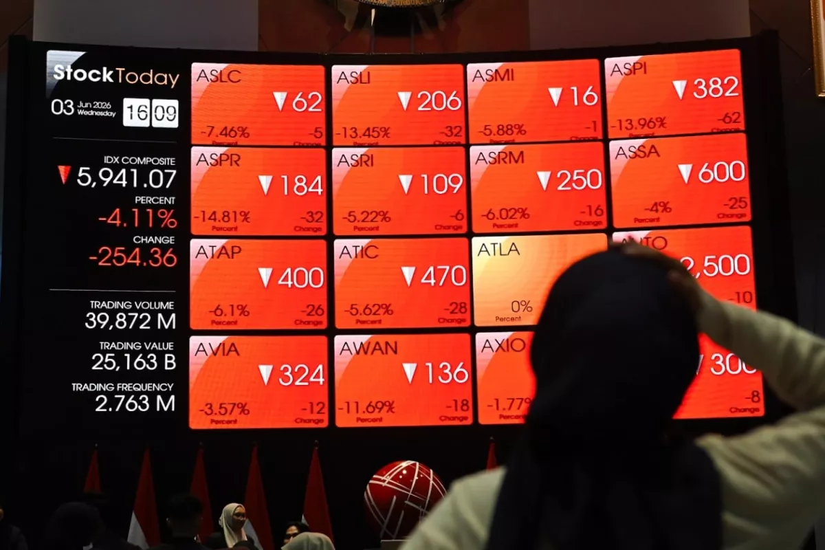Pasar Modal Indonesia Ditinggal Dana Luar Negeri Hingga Rp 1,3 T