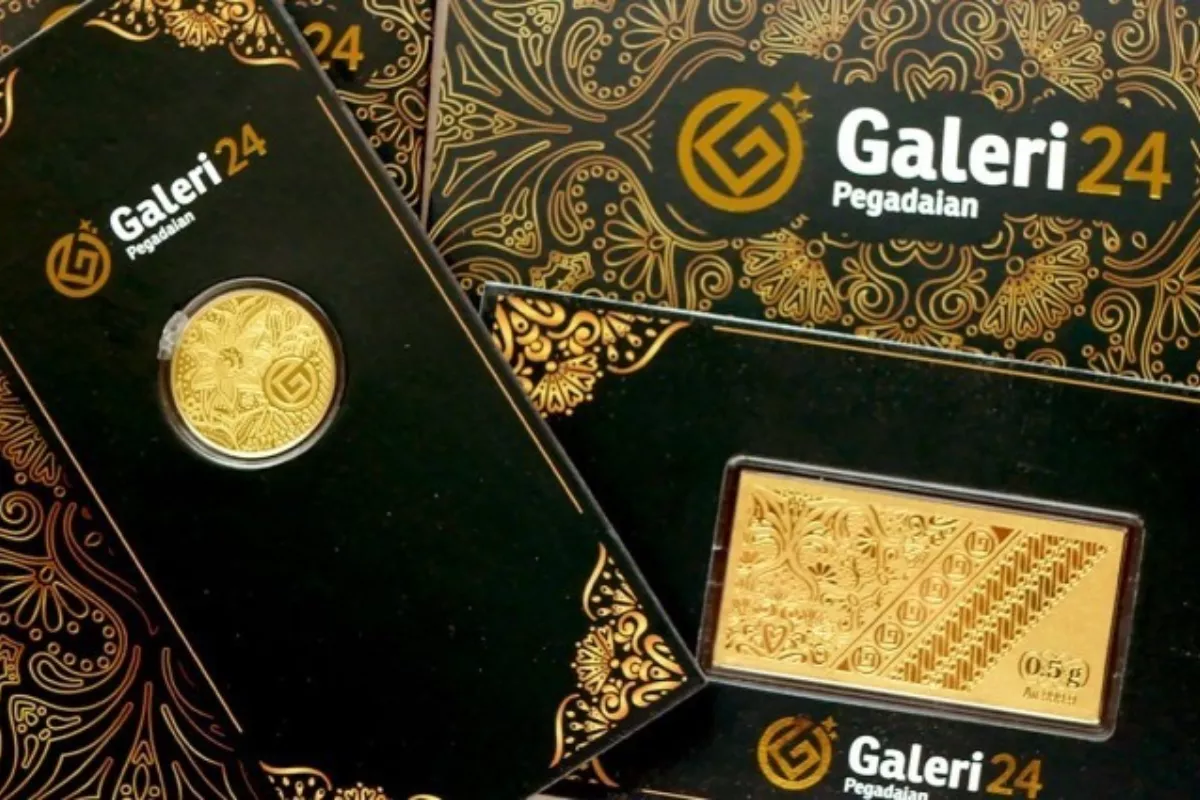 Harga Emas Galeri 24 dan UBS di Pegadaian Turun Rp 27.000 Hari Ini