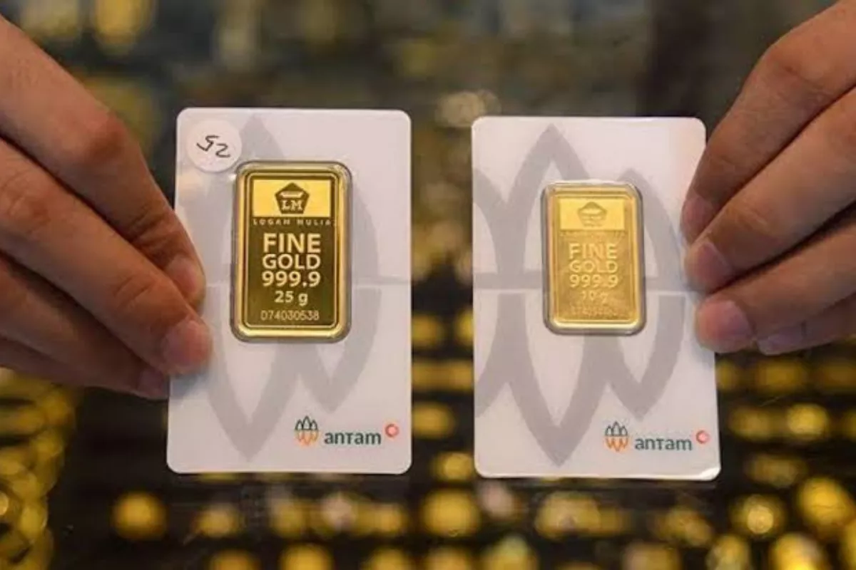 Logam Mulia Antam Melemah Rp4.000 Menjadi Rp2,599 Juta Per Gram