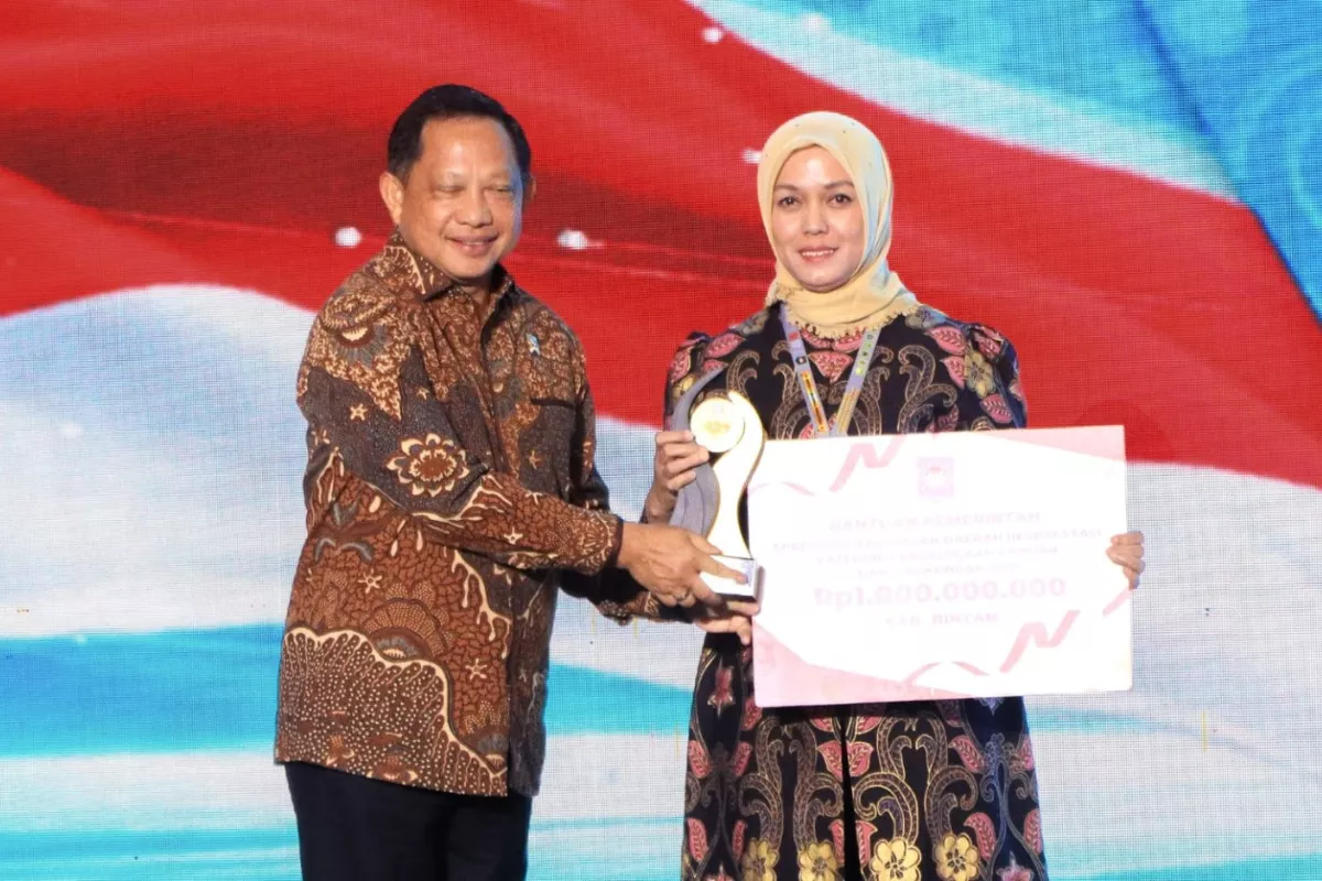 Bintan Raih Dana Insentif Fiskal Rp2 Miliar Dari Pihak Kemendagri RI