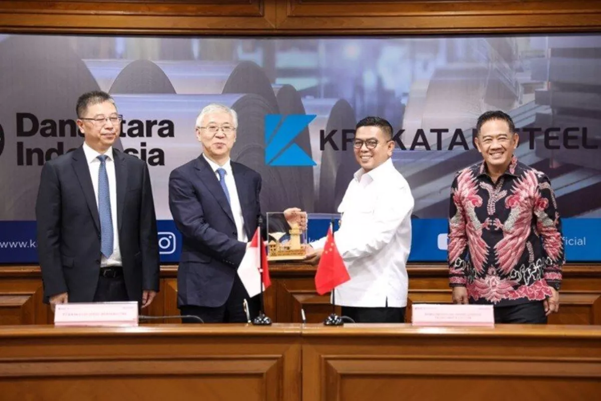 Krakatau Steel Incar Raksasa Baja China Investasi di Wilayah Banten