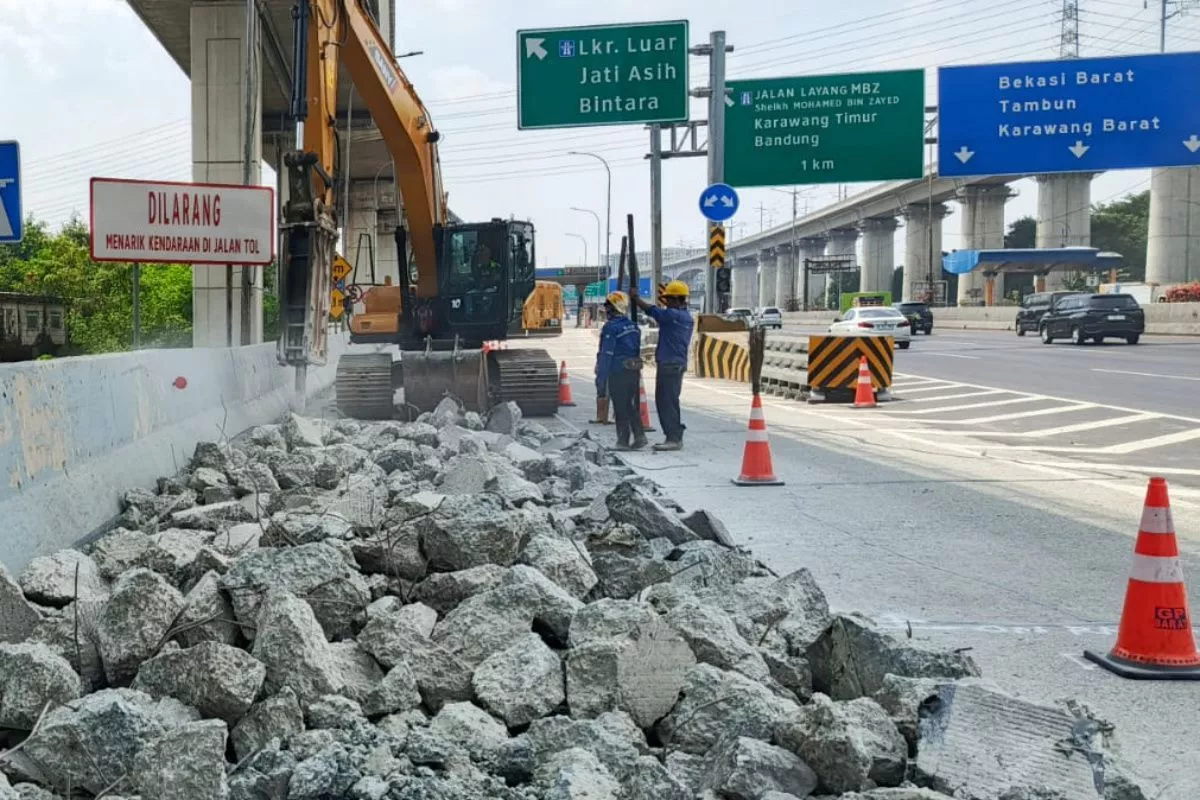 Pemeliharaan Ruas Tol Jabodetabek Berlangsung Hingga 1 September 2026