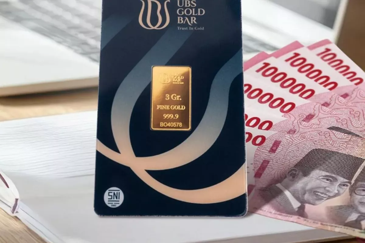 Harga Emas UBS Hari Ini 22 Juni 2026 Turun Signifikan di Galeri 24