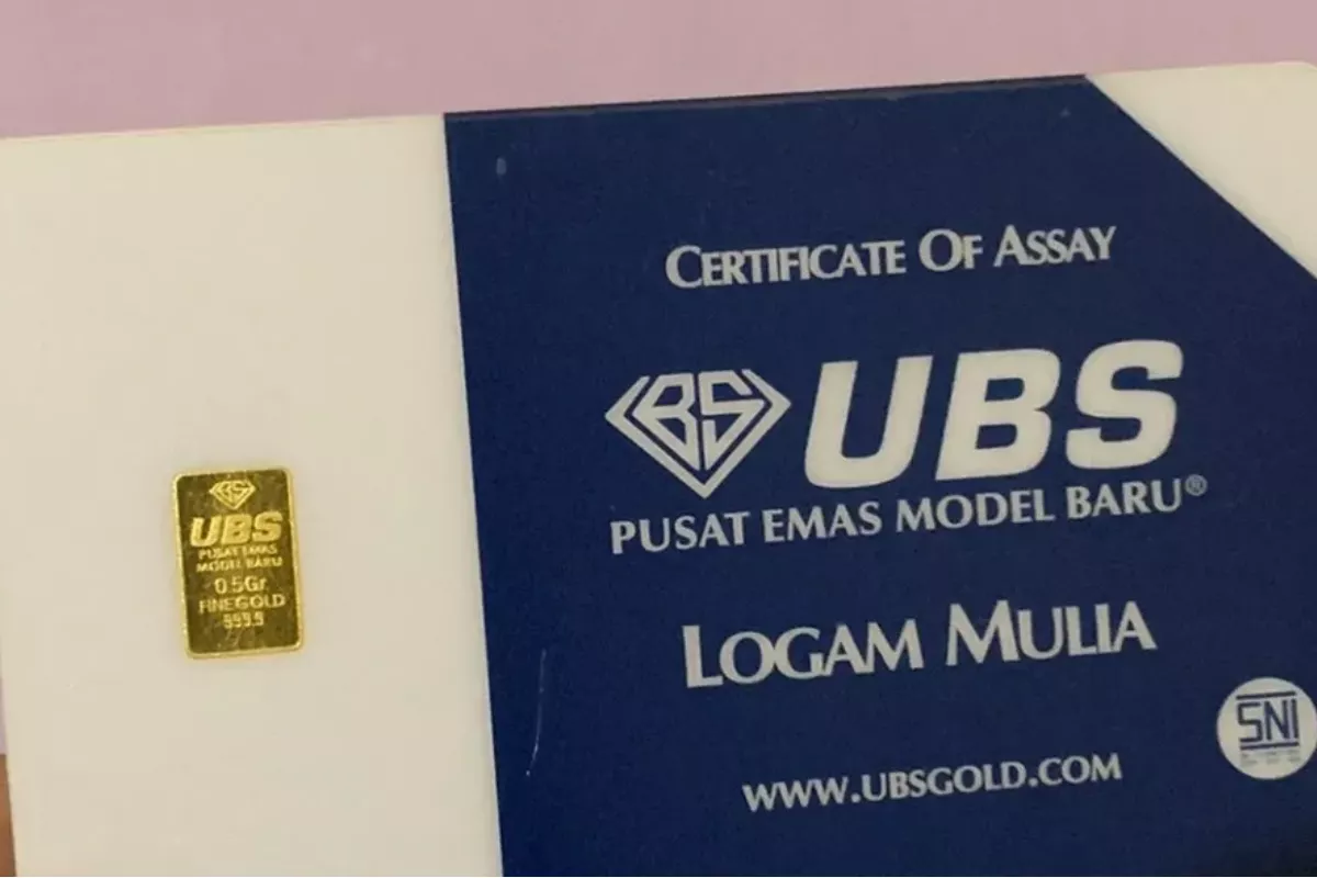 Update Harga Emas UBS 10 Juni 2026: Cek Rincian Lengkapnya