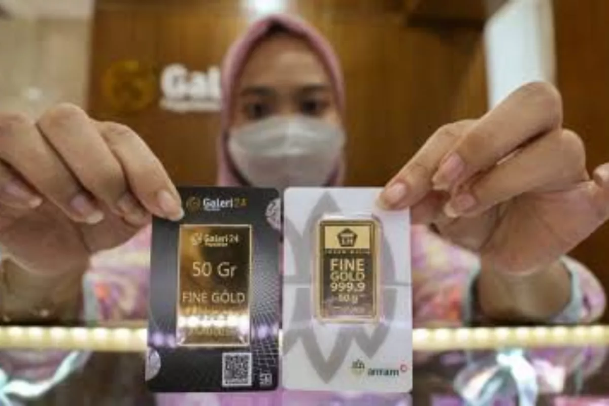 Banderol Emas Antam Pegadaian NAIK Rp42 Ribu, Tembus Rp2,79 Juta Per Gram