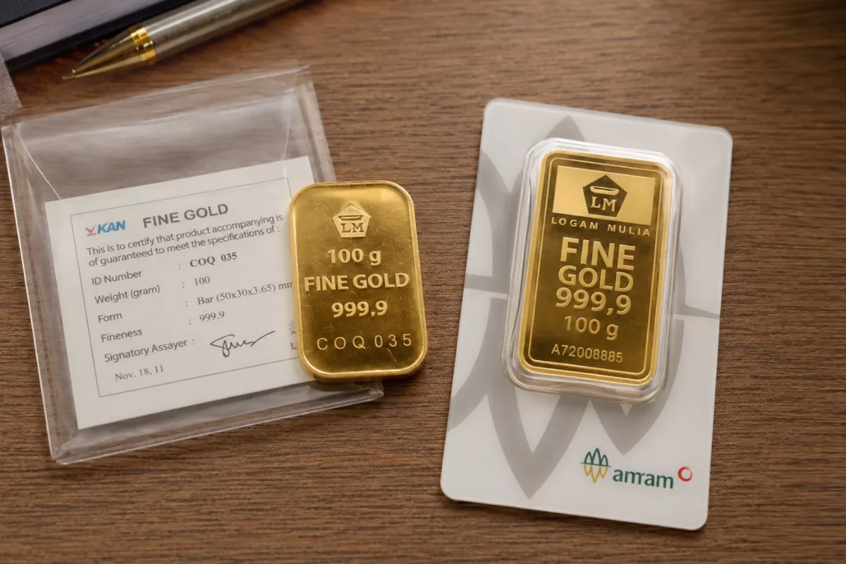 Rincian Terbaru Harga Emas Batangan Antam Turun Menjadi Rp2.599.000 Gram