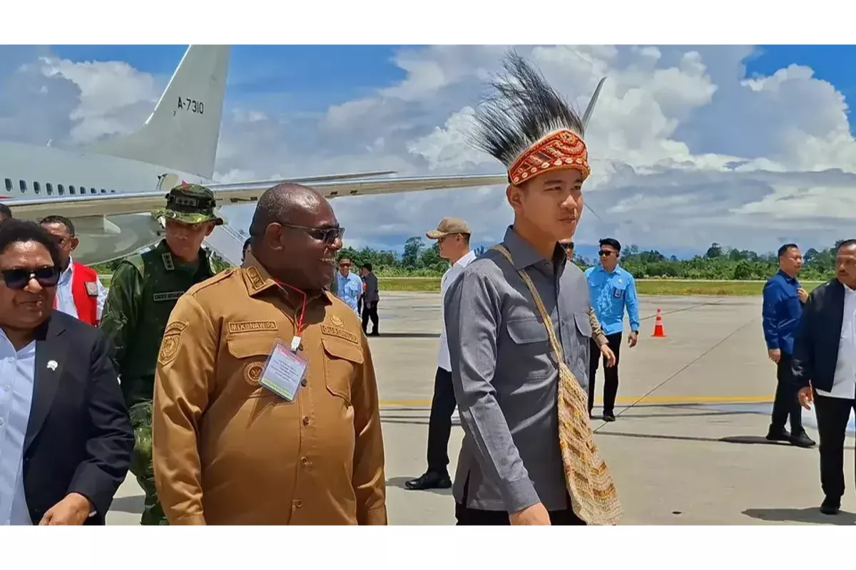 Wapres Gibran Tinjau Kesiapan Infrastruktur Bandara Douw Aturure