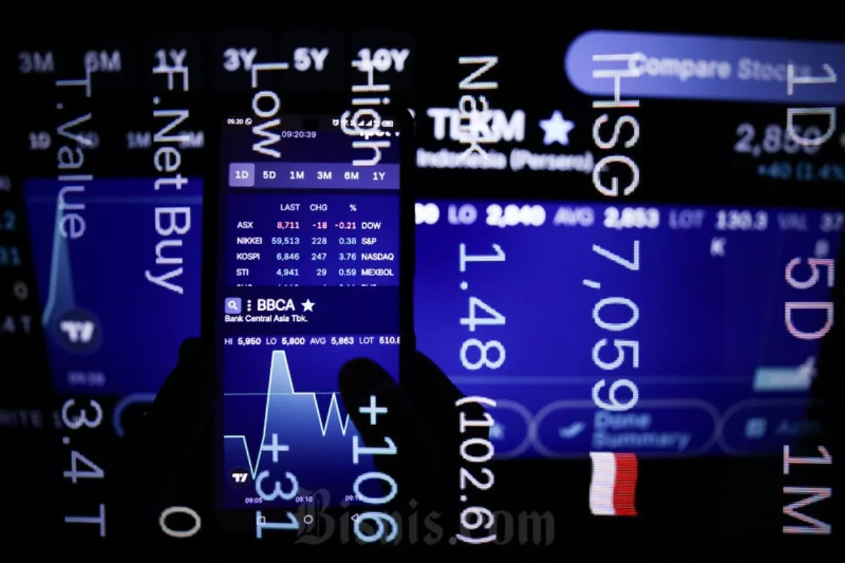 Indeks Bisnis-27 Melemah, Saham INCO dan MBMA Mampu Menguat