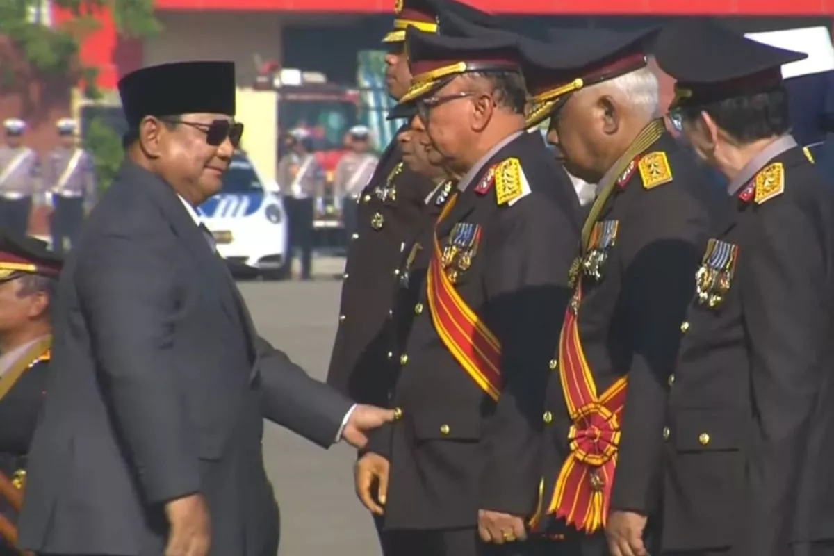 Sidarto Terima Pangkat Kehormatan dari Presiden Prabowo