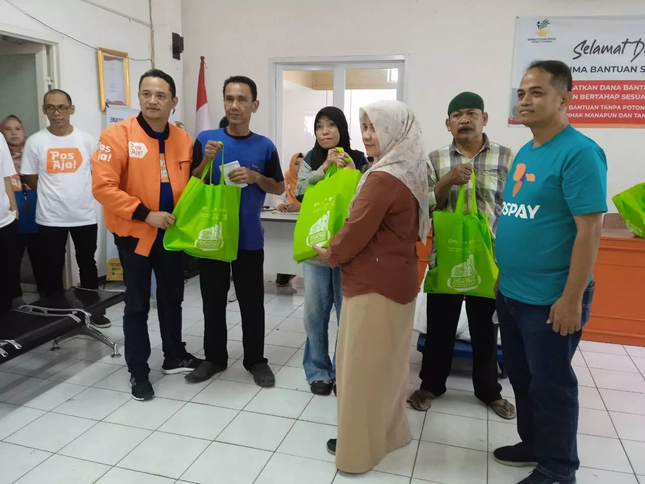 Penyaluran Bantuan Pangan di Pegubin Sasar Keluarga Penerima Manfaat