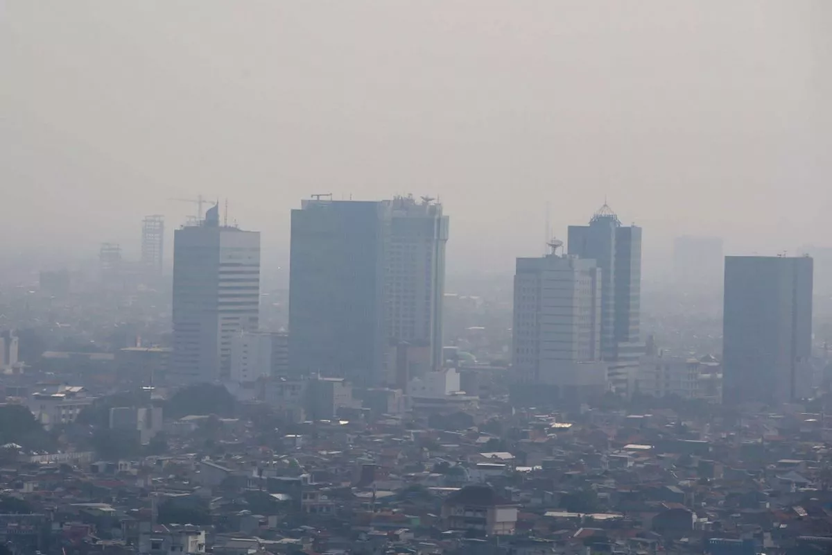 Mutu Udara Jakarta Terburuk di Dunia Pagi Ini