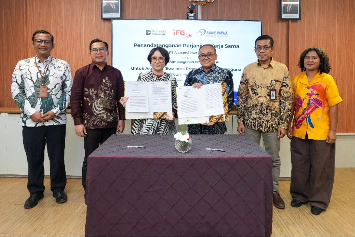Perluas Kerja Sama, IFG Life Proteksi Kredit Debitur Bank Papua