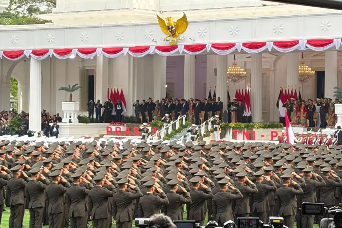 Prabowo: Perwira TNI Polri Harus Jujur, Berani, dan Adil