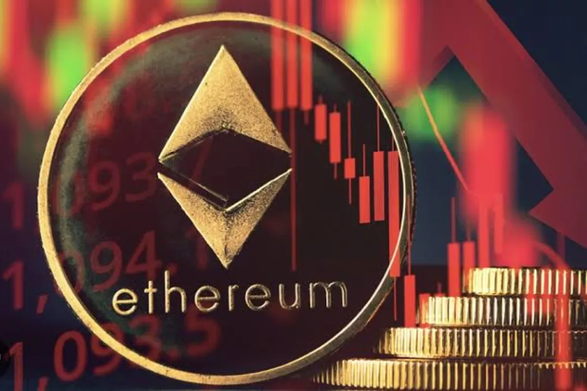 Ethereum Terpuruk di Zona Merah, Ambles ke 1.557 Dollar AS Hari Ini