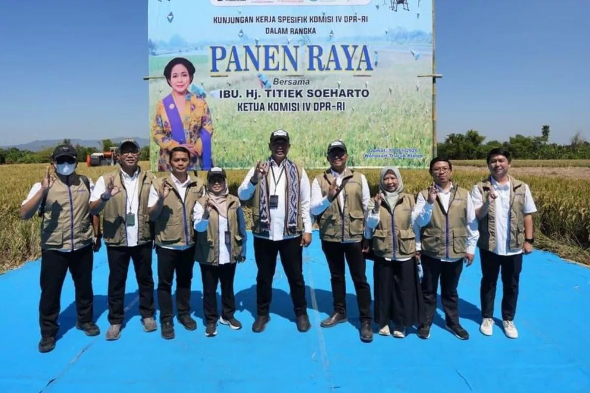 Perum BULOG dan Komisi IV DPR Bersinergi Dukung Petani di Klaten