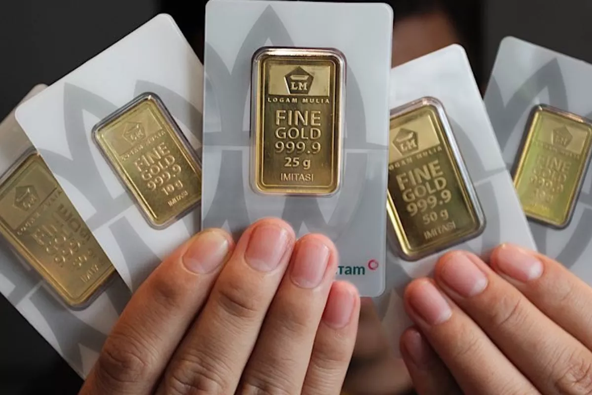 Harga Emas Antam Hari Ini Turun Menjadi Rp2,625 Juta per Gram