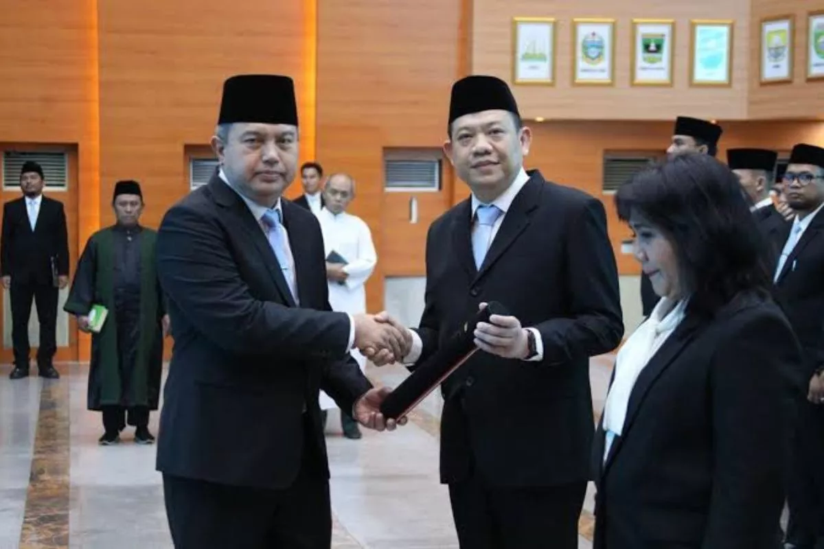 Lantik Pejabat Kemendagri, Mendagri Minta ASN Tingkatkan Kinerja