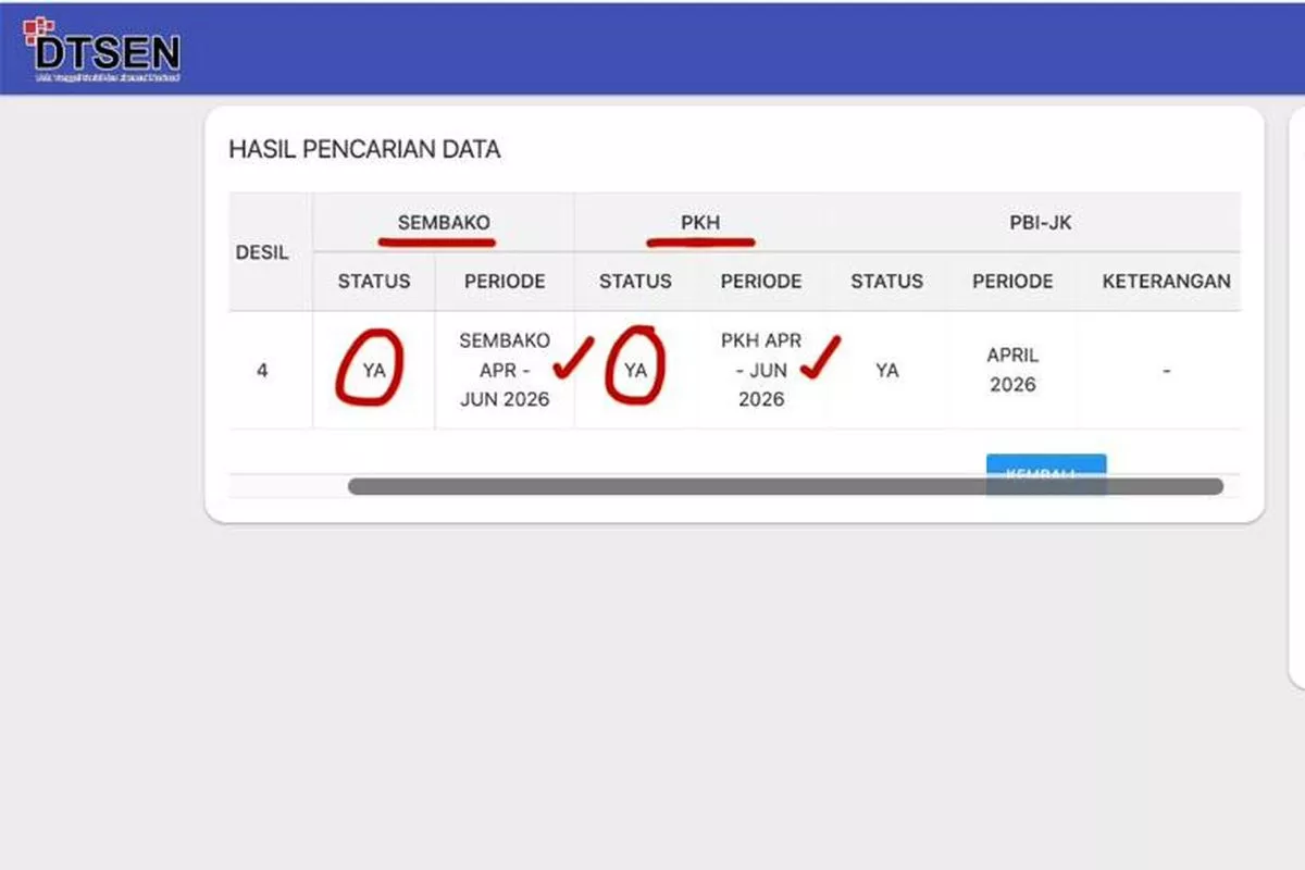 Cara Cek BPNT Tahap 3 2026 Rp 600.000 dan Tanda Bantuan Cair