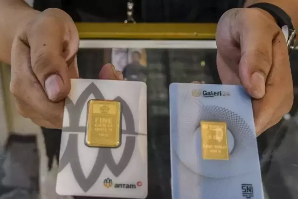 Harga Emas Galeri 24 Antam dan UBS di Pegadaian Tidak Bergerak