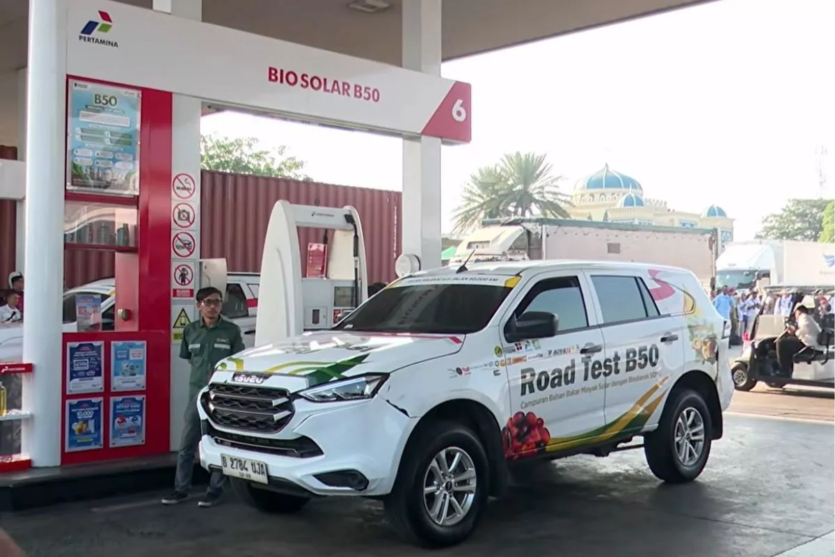 Hasil Uji Coba B50 pada Kendaraan Isuzu Masih Berjalan Normal