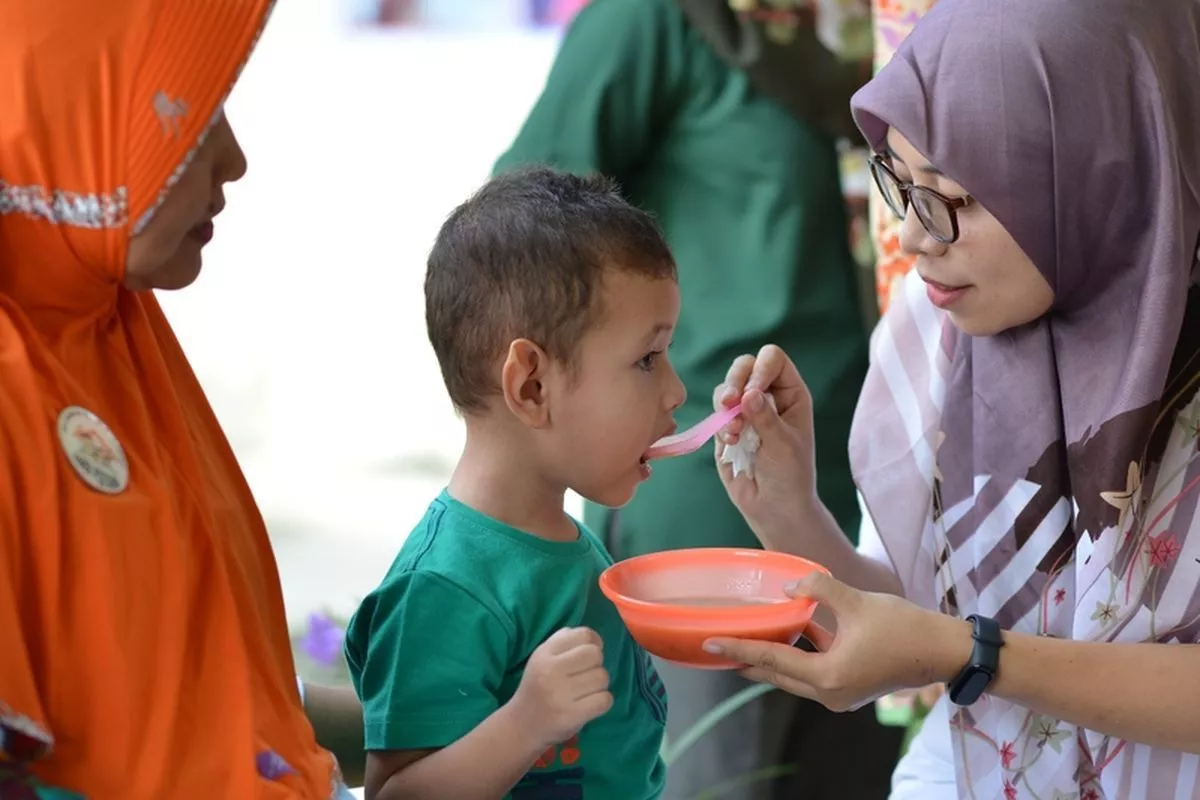 Tanggulangi Stunting, BNI Gelar Program Desa Sehat di Pangalengan