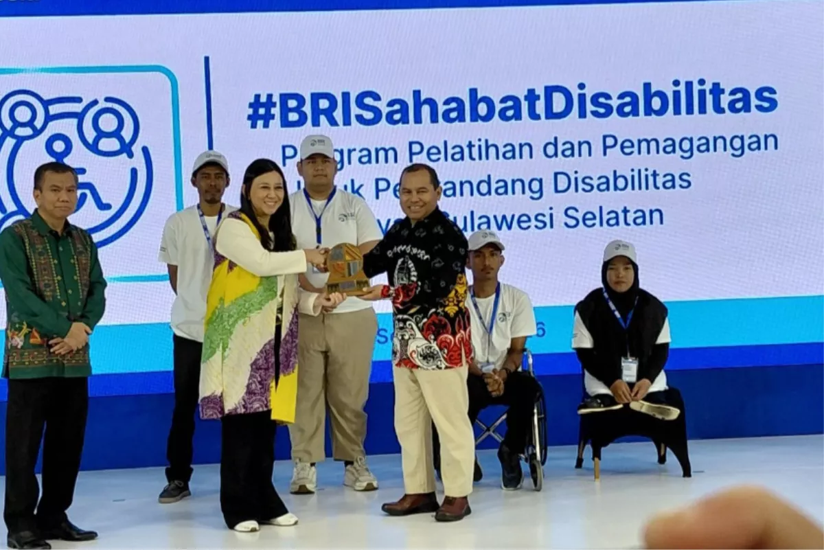 BRI Akomodasi 90 Penyandang Disabilitas Magang Kerja di Makassar