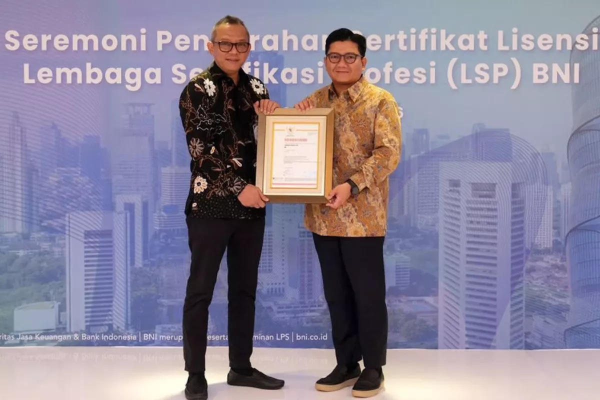 BNI Perkuat Pengelolaan SDM Melalui Lembaga Sertifikasi dan Standar ISO