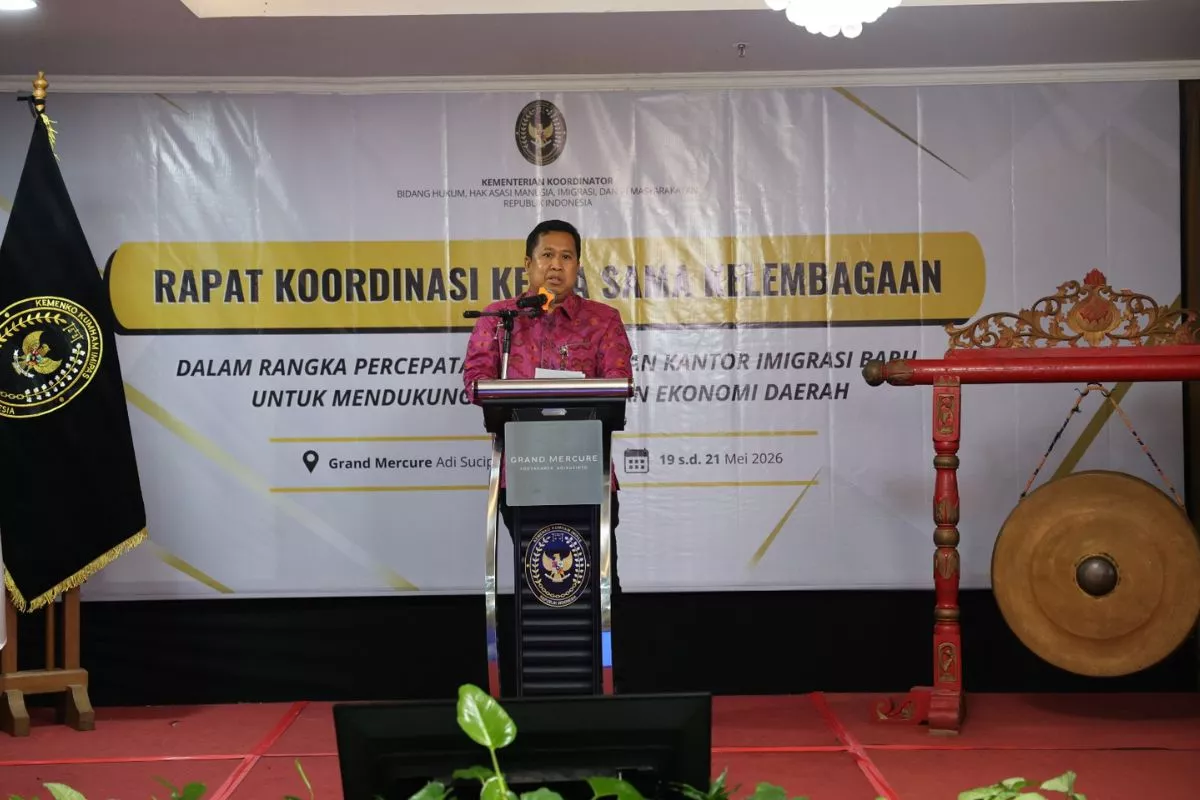 Kemenko Kumham Imipas Minta Kebijakan Hukum Daerah Selaras Nasional