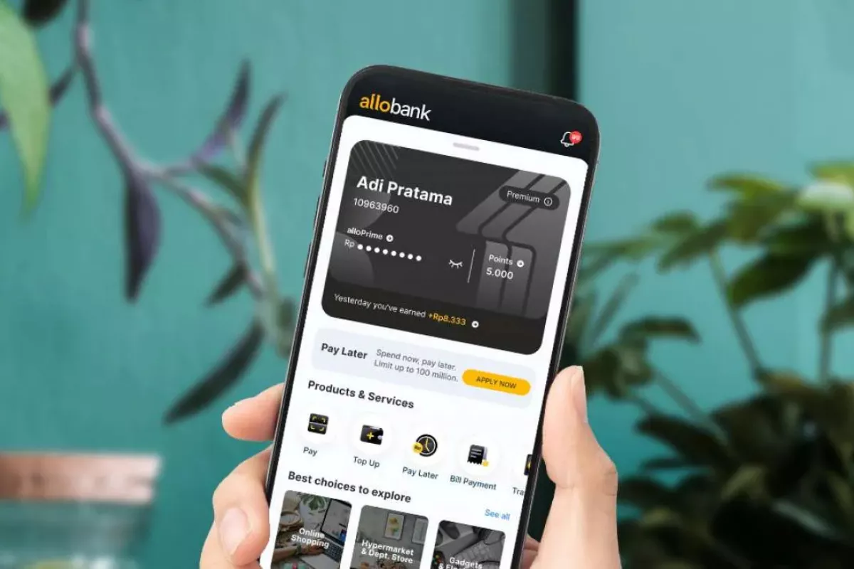 Allo Bank Tidak Naikkan Suku Bunga Paylater Meski BI Rate Naik 5,75