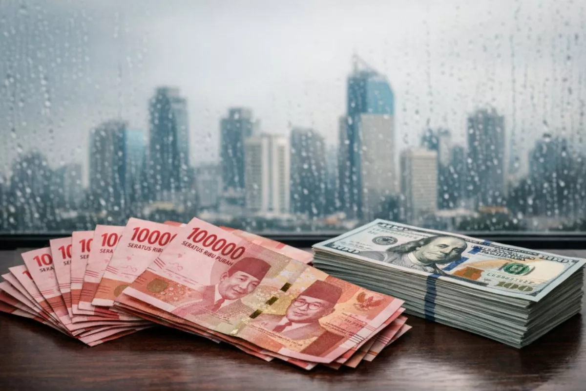 Rupiah Melemah ke Level 17.967 Per Dolar AS Seiring Tekanan Fiskal