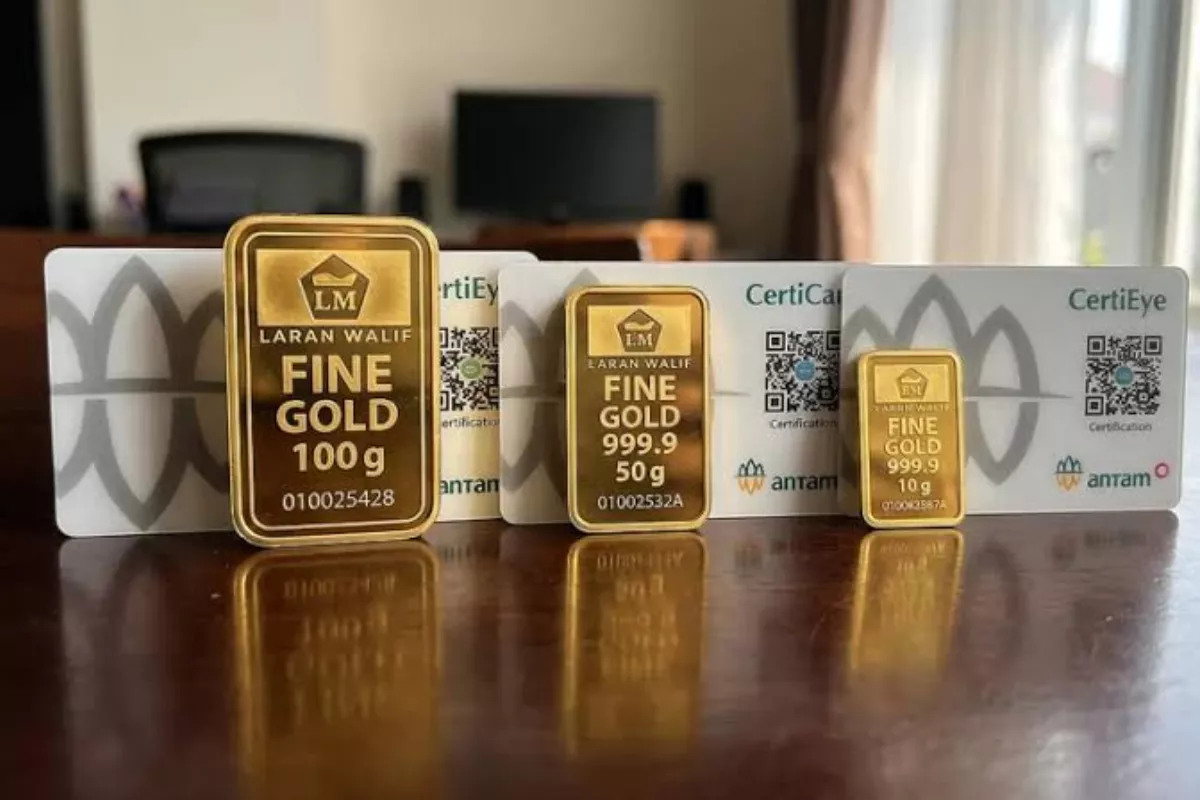 Harga Emas Antam 8 Juli Turun Rp14 Ribu, Buyback Ikut Anjlok