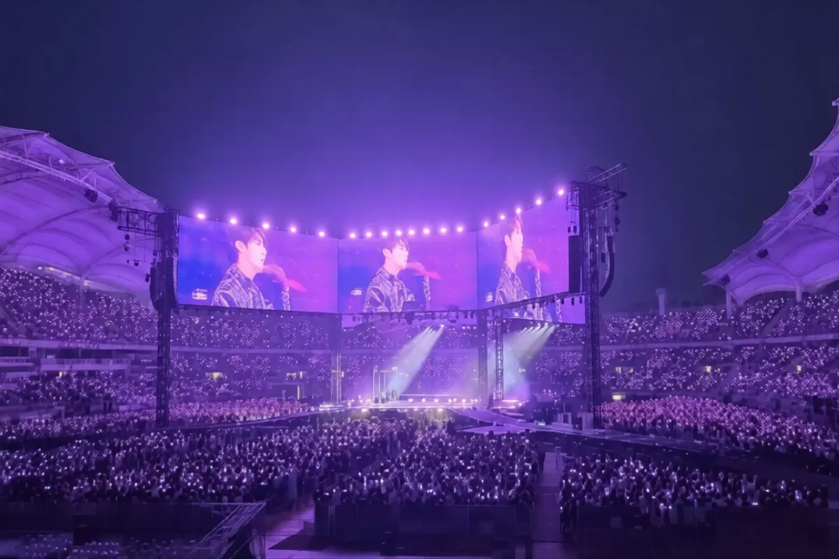 Lautan Purple Ocean Saat BTS Guncang Tampa Selama Tiga Malam