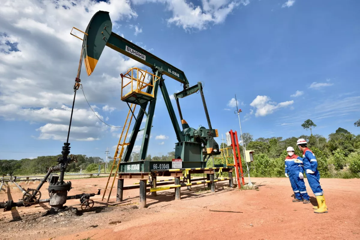 Produksi Gas dan Minyak Sumur Semberah Lampaui Target Elnusa