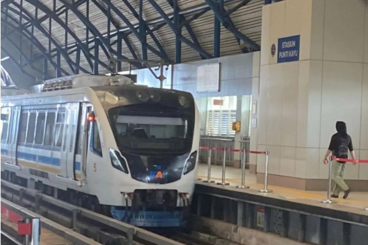 Dukung Car Free Night, LRT Sumsel Tambah Jadwal Operasional Sabtu
