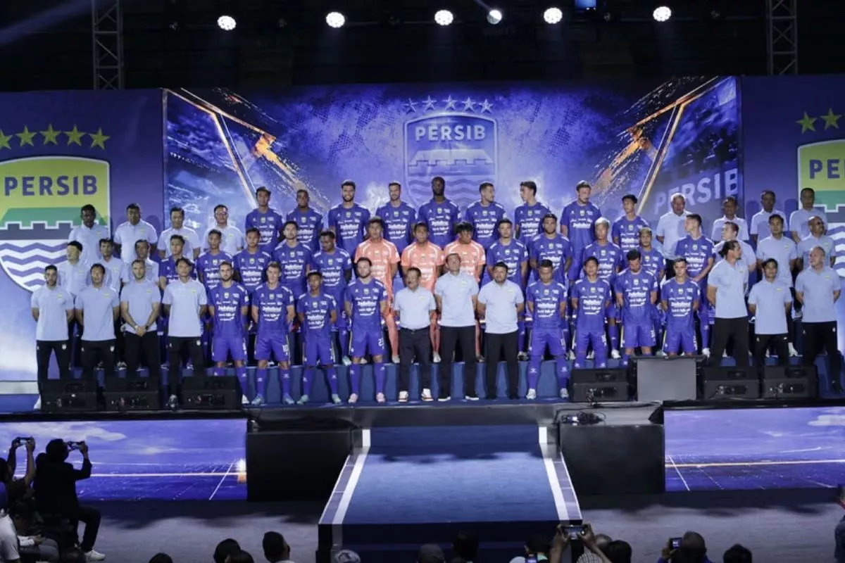 Alasan Persib Belum Pakai Jersey Terbaru Kontra Manila Digger